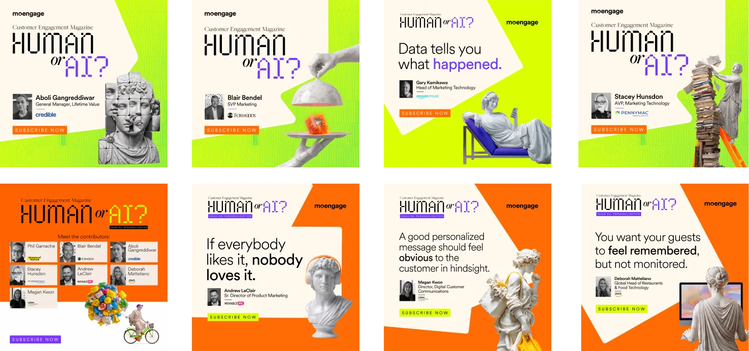 Human or AI — spread 04